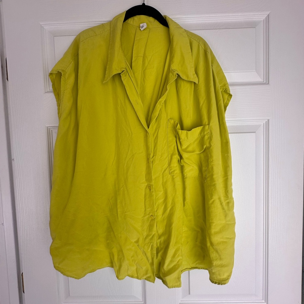 Mango Blouse, Sleeveless